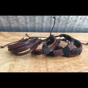 Leather bracelet pkg